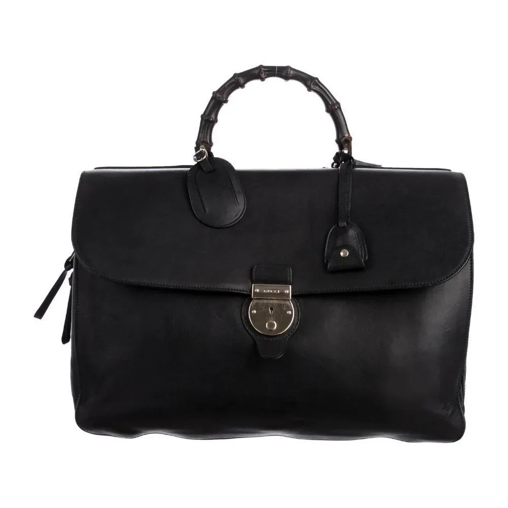 Gucci Briefcase Bamboo Handle